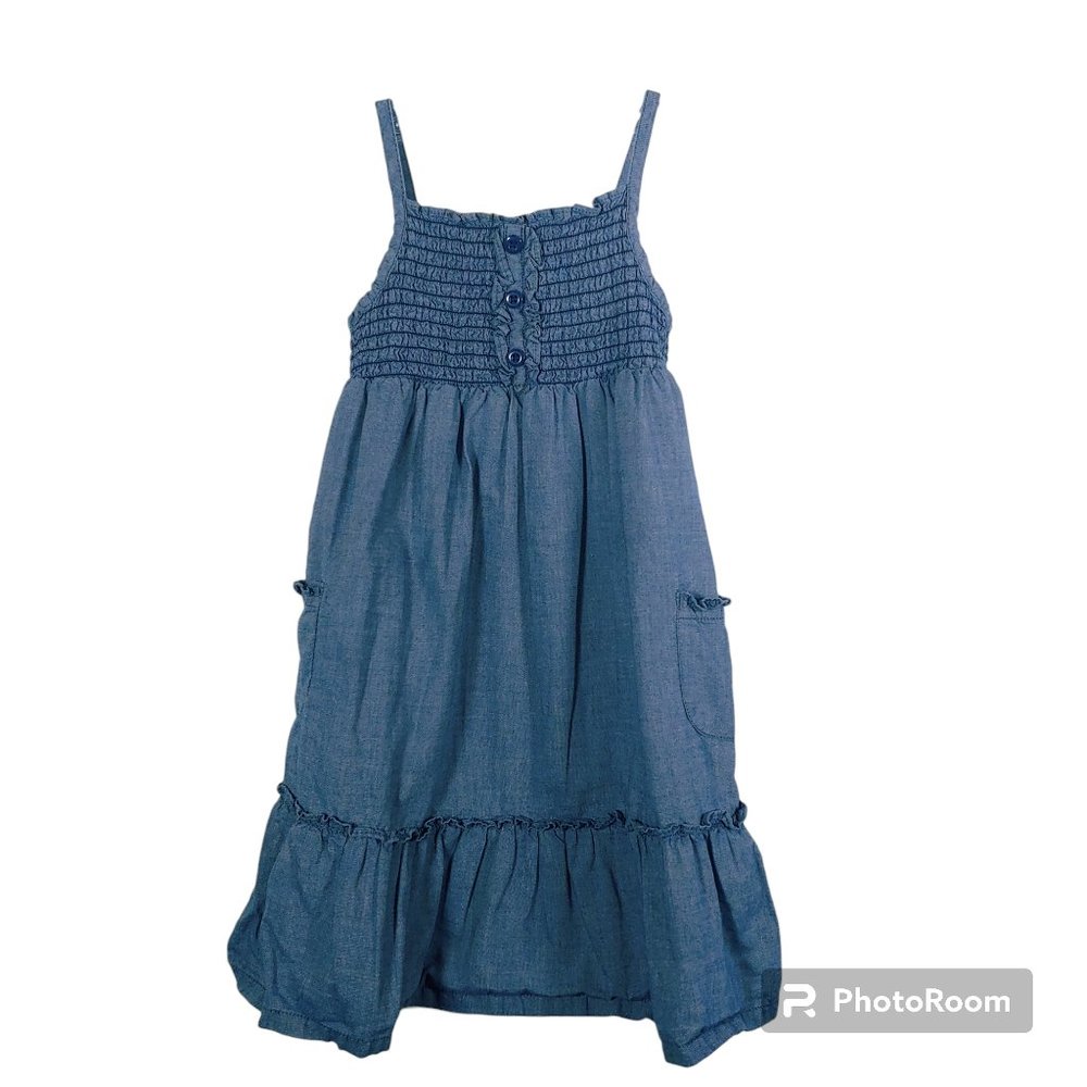 Navy Blue Faded Glory Sundress with Pockets